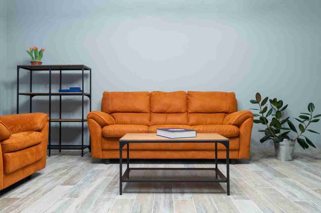 Contemporary Orange Box Furniture Set