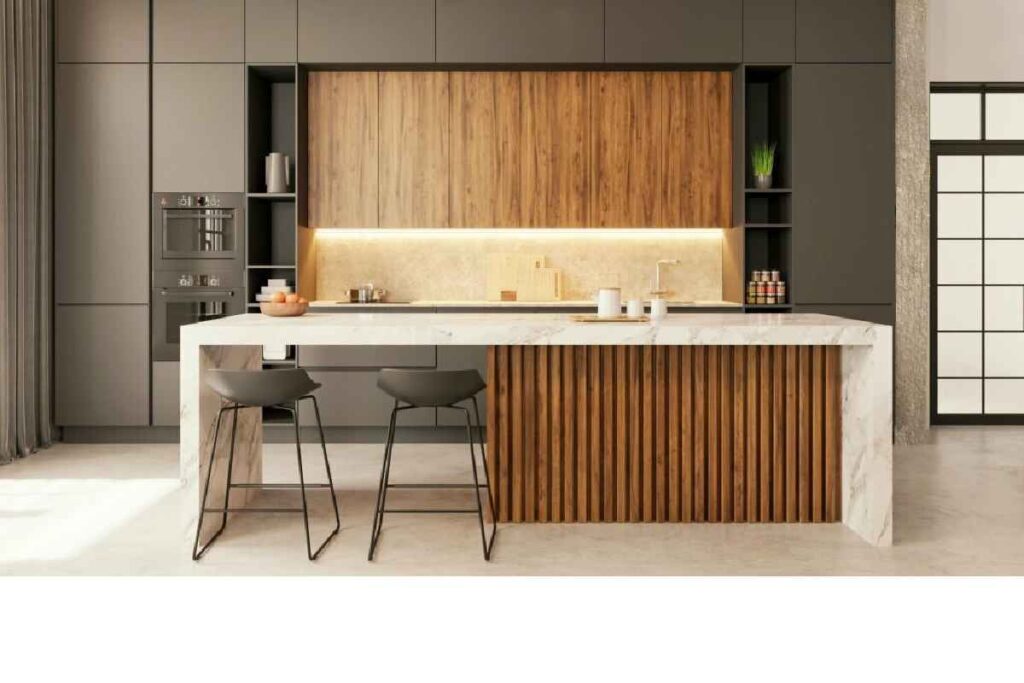 Innovative Howdens kitchen design maximizing space for efficiency and style.