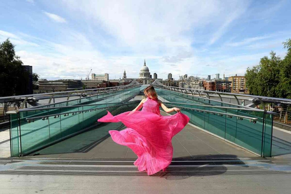 Finery London wrap dress – a timeless wardrobe essential.